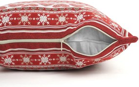 Polášek Obliečka na vankúšik so zimnými motívmi - Cuoricino | 40 x 40 cm