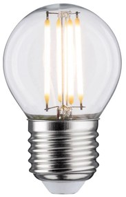 LED žiarovka E27 5 W kvapka 2 700 K číra