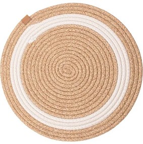 Podložka pod tanier ARA béžová / krémová (7 ks)