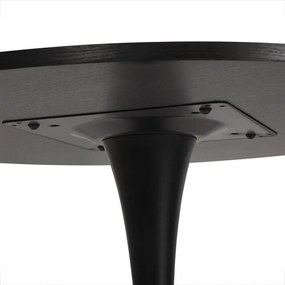 Jedálenský stôl AVENBERG ORBIS Ø80 čierny