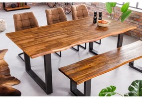 Jedálenský stôl 42047 180x90cm Masív drevo Acacia - Komfort-nábytok