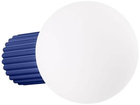 Sollux SL.1737 - Kúpeľňové nástenné svietidlo HALO 1xG9/8W/230V IP44 modrá SLX1450