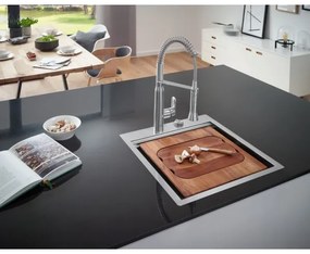 GROHE 31379DC0 - drezová batéria K7, nerez