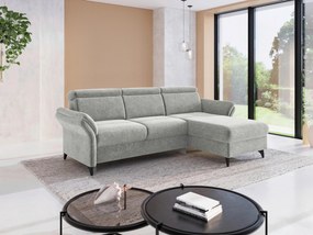 XXXLutz ROHOVÁ SEDAČKA, textil, svetlosivá Sit & More - Sedačky - 000144025852
