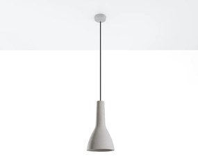 Závesné svietidlo Empoli, 1x betónové tienidlo