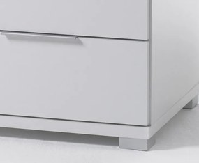 Nočný stolík Samson, biely