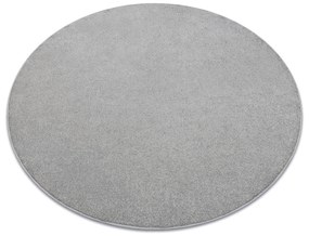 Okrúhly koberec CASHMERE sivý 108 hladký