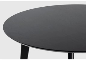 Okrúhly jedálenský stôl 105 cm Roxb čierny