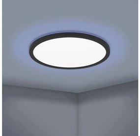 Eglo 900092 - LED RGBW Stmievateľné stropné svietidlo ROVITO-Z LED/16,5W/230V čierna