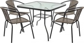 MI Záhradný stolík JUPITER K90cm