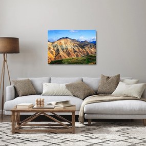 Sklenený obraz - Landmannalaugar (70x50 cm)