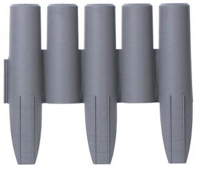 PROSPERPLAST Palisáda záhradná šedá 270cm