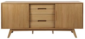 Dvojdverová komoda so 4 zásuvkami Actona Marte