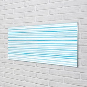 Nástenný panel  modré pruhy 100x50 cm