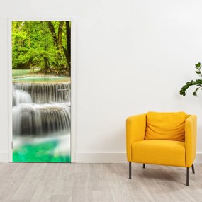 Fototapeta na dvere - Vodopády (95x205cm)