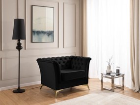 ELEGANTNÉ KRESLO SARAH V ŠTÝLE CHESTERFIELD