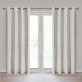 ZÁVES NA KRÚŽKOCH LINDA 140X250 CM BÉŽOVÁ