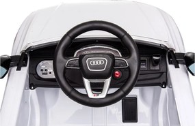 LEAN CARS Elektrické autíčko Audi RS Q8 LED MP3 diaľkové ovládanie biele