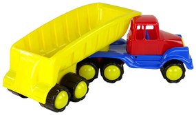 HEMAR Veľké auto s návesom 45 cm žlté