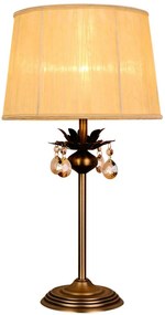 Candellux ADONIS Stolná lampa 1X60W E27 Patina 41-27535