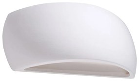 Biele nástenné svietidlo Sollux Palermo