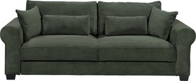 XXXLutz ROZKLADACIA POHOVKA, textil, tmavozelená MID.YOU - Sedačky - 002220051605