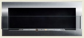 Závesný biokrb na stenu AIASA NEREZ SO SKLOM 90x40x12