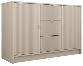 Komoda Rozoma 2D3SZ (piesková béžová). Vlastná spoľahlivá doprava až k Vám domov. 1122874