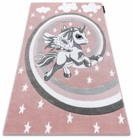 Koberec PETIT PONY KONÍK ružový