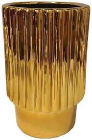 Kvetináč YS44128-S Electroplating Effect D12xh18 Gold