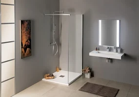 Polysan Polysan, MODULAR SHOWER prídavný panel na inštaláciu na stenu modulu 2, 1200 mm, pravý, MS2B-120R