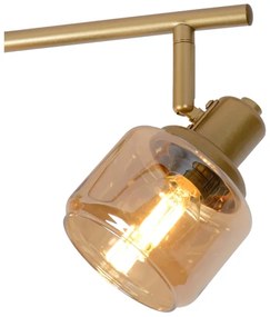 Lucide 77979/04/02 - Bodové svietidlo BJORN 4xE14/40W/230V zlatá