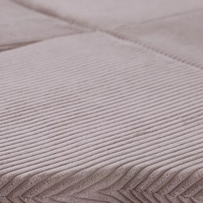 Kvetinová podložka 115x115x5cm, béžová, prémiový menčester