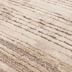 Béžový ručne tkaný koberec s prímesou vlny 200x290 cm Henley Sand – Asiatic Carpets