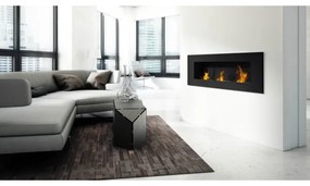 Kratki DELTA3/TUV - Vstavaný BIO krb DELTA3 40x120 cm 3x1,1kW čierna