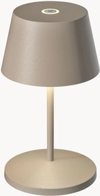 Prenosná exteriérová stolová LED lampa Seoul, stmievateľná