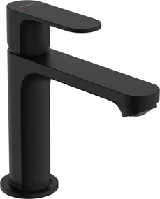 Hansgrohe Rebris S, umývadlová batéria 110 s odtokovou súpravou s tiahlom, čierna matná, HAN-72517670