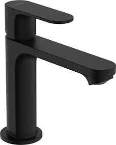 Hansgrohe Rebris S, umývadlová batéria 110 s odtokovou súpravou s tiahlom, čierna matná, HAN-72517670