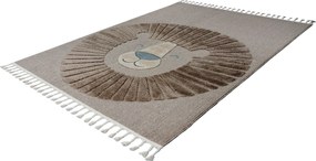 Obsession, Detský kusový koberec My Fano 399 Lion, 120x170, šedá, detská izba