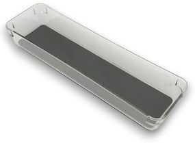 Organizér do zásuvky do kuchyne aj kúpeľne, príborník GREY 33 x 9 x 5 cm