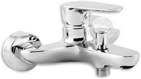 Novaservis Titania Smart, vaňová nástenná batéria bez sprchovej súpravy 150 mm, chrómová, 98020/1,0