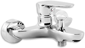 Novaservis Titania Smart, vaňová nástenná batéria bez sprchovej súpravy 150 mm, chrómová, 98020/1,0