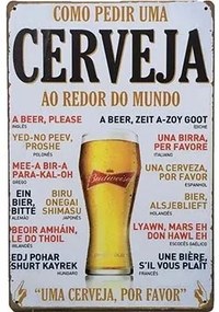 Ceduľa Cerveja