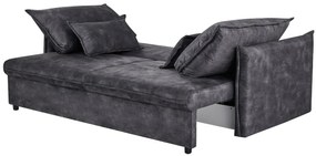 Rozkladacia pohovka APARTMENT 215 cm velvet sivá