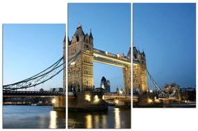 Obraz na plátne - Tower Bridge 130D (105x70 cm)