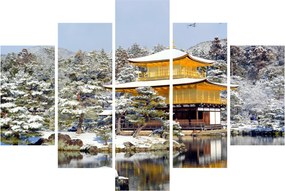 Obraz - Kinkakudži, Japonsko (150x105 cm)
