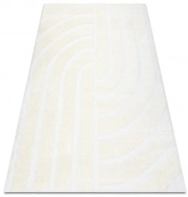 Dywany Łuszczów Kusový koberec Mode 8631 geometric cream - 140x190 cm