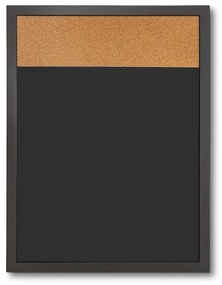 Combi Board blackboard / korok 45 × 60 cm, čierna