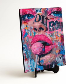 DUBLEZ | Street art obraz - Lízanka