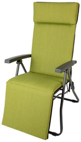 Livarno home Relaxačné kreslo s poduškou, zelené  (100344065)